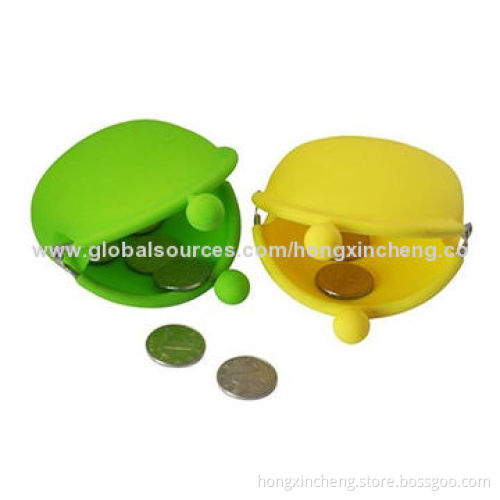 G-2014 Promotional Silicone Coin Purses with Your Own Custom Logo